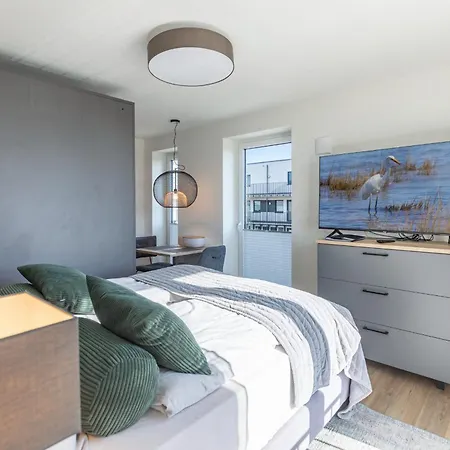 Apartmenthaus Vor Den Halligen Deichidyll De Luxe Daire *